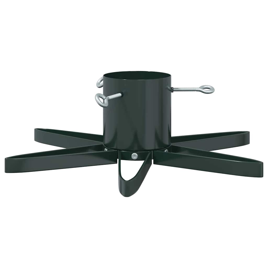 Christmas Tree Stand 1.73 Green 49 x 49 x 15.5 cm Steel